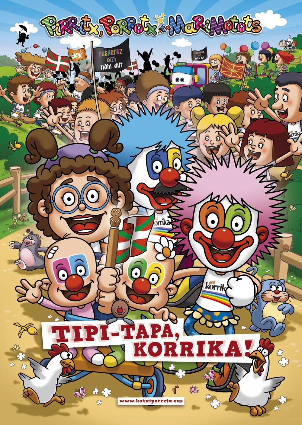 Pirritx, Porrotx eta Marimotots, abenduaren 11n Usurbilen