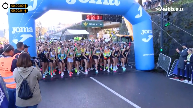 71 herrikide Behobia-Donostian