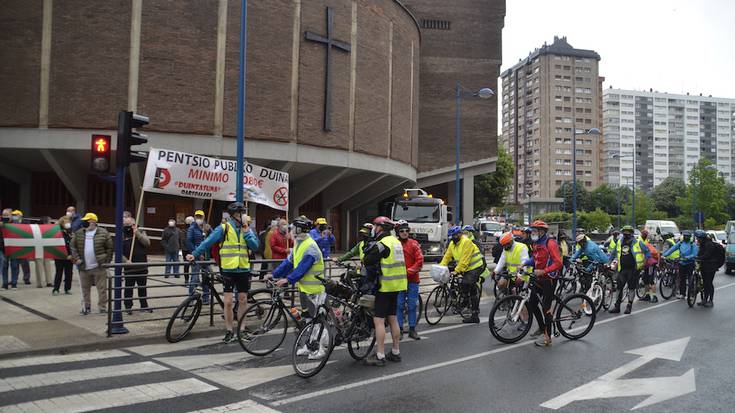 Abian jada, ostiralean gure artera helduko den Gipuzkoako pentsiodunen bizikleta martxa