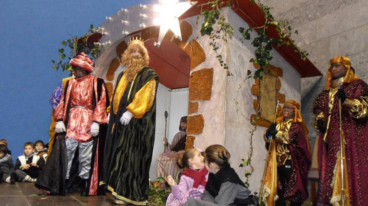 Urdaiagatik helduko dira larunbatean, Meltxor, Gaspar eta Baltasar erregeak