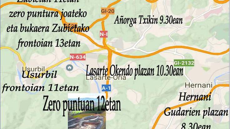 Errausketaren aurkako martxa prestatzeko bilera, 18:00etan Potxoenean