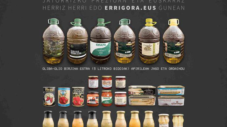 Errigoraren kanpainako oliba olio bidoiak datorren astean jaso beharko dira