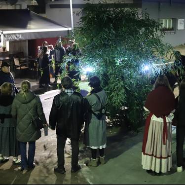 Gabonak Aginagan: Olentzero eta Mari Domingiren etorrera