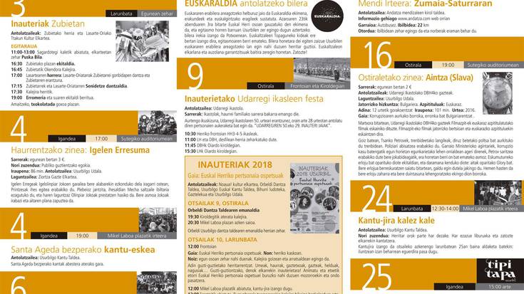 Inauteriak, Tipi Taparen itzulera eta bi batzar garrantzitsu, otsaileko agendan