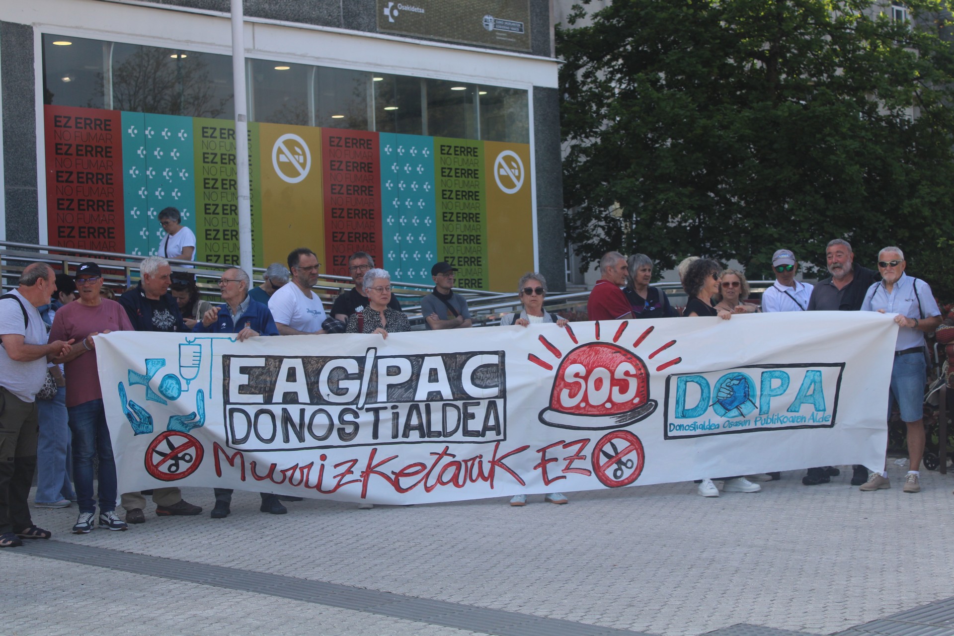 Donostialdeko Osasun Publikoaren Aldeko Herri Plataformen mobilizazio zikloa gaurtik