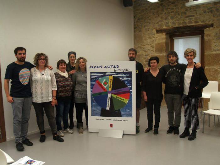 "Joxan Artze guregan", herri omenaldia sortzaile usurbildarrari ekainaren 16an