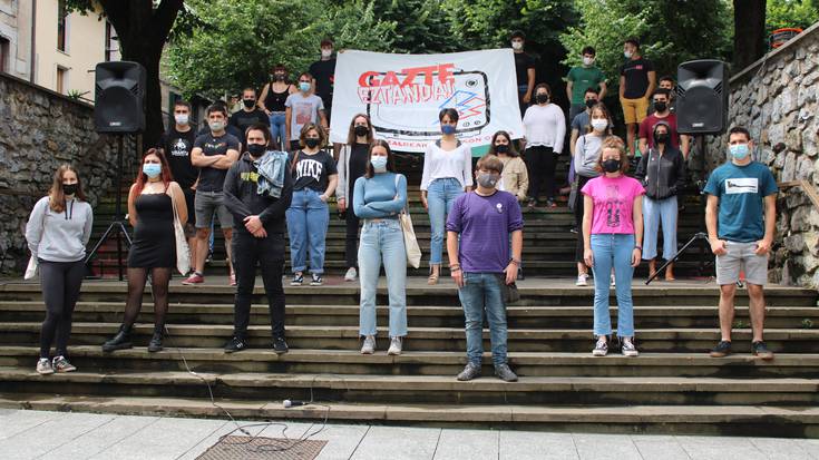 "Nazkatu gara, gazteok eztanda egin dugu"