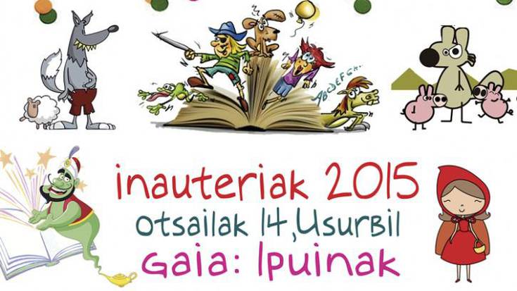 Ipuinak berpiztuko ditugu, otsailaren 14ko Inauteri Festan