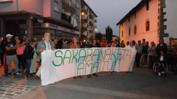 Presoen sakabanaketa amaitzea eskatu dute herritarrek