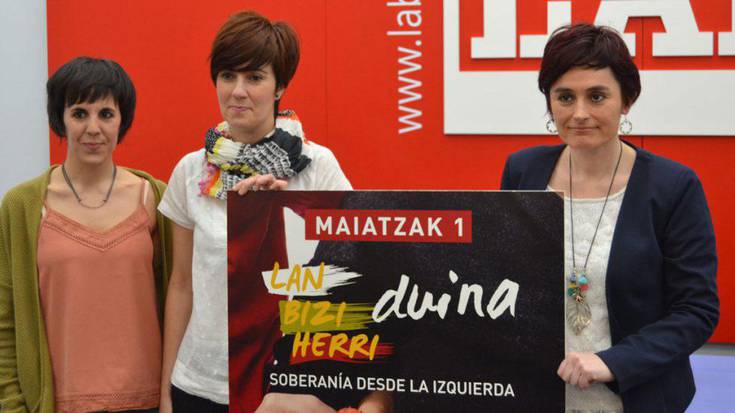 LAB sindikatutik lan eta bizi duinaren alde mobilizatzeko deia egunotan