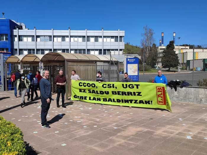 Michelingo langileen protesta