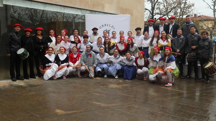 Dantza taldeen erakustaldi ederra, gaurko topaketan