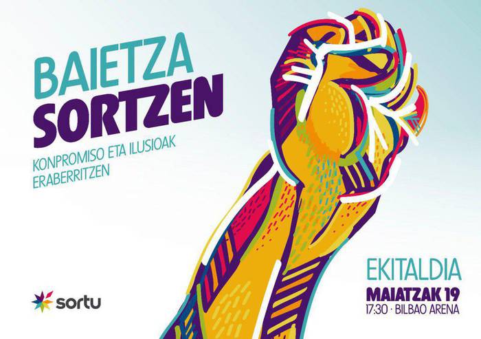Sorturen larunbateko Bilboko "Baietza sortzen" ekitaldirako autobus zerbitzua Usurbildik
