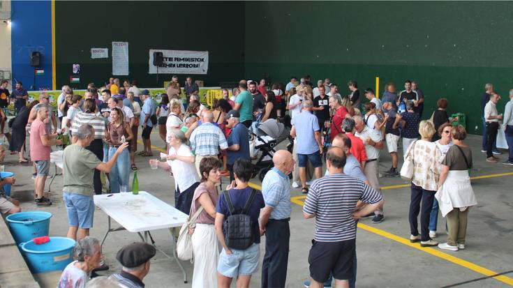 Indarberritzeko, tokiko sagardo ederra dastagai Zubietan