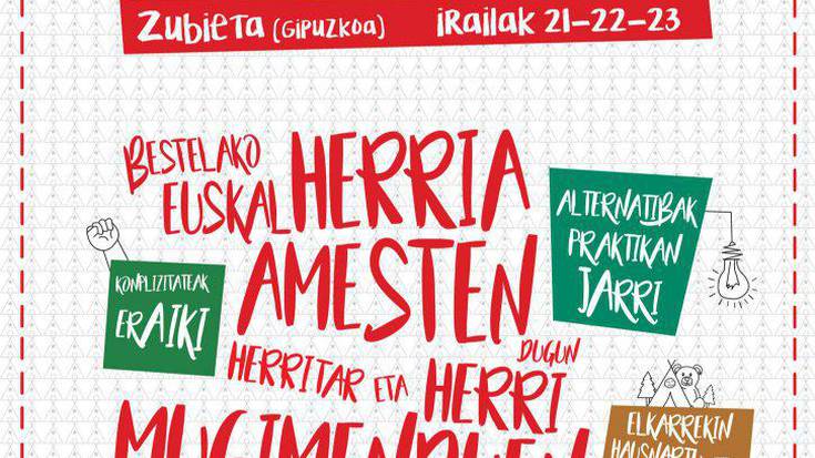 Iraultza Txikien Kanpaldia Zubietan, irailaren 21etik 23ra