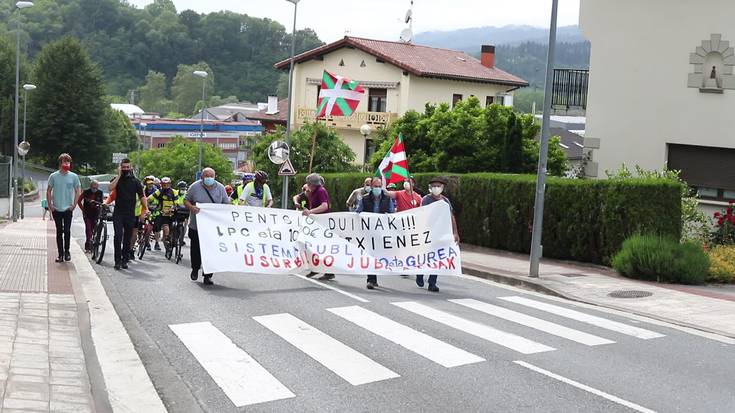 [IRUDITAN] Gipuzkoako pentsiodunen bizikleta martxa Usurbilen