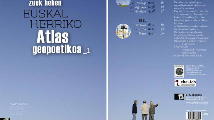 "Atlas Geopoetikoa" liburu aurkezpena eta dantzaldia asteazkenean