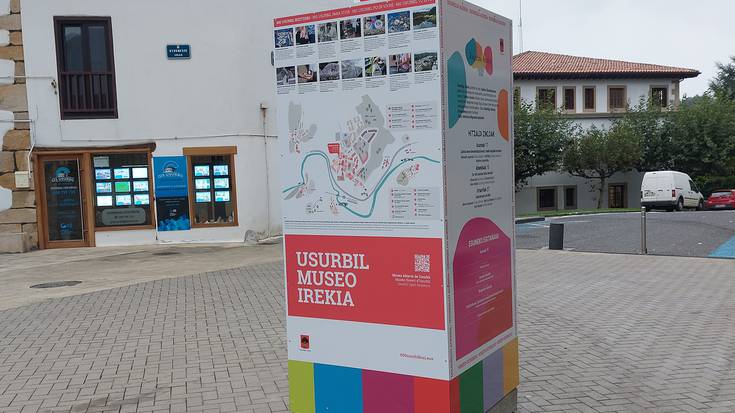 Dozenatik gora Usurbil erakusteko