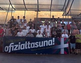 Euskal selekzioaren ofizialtasunaren aldeko hurrengo hitzordua jaiotan