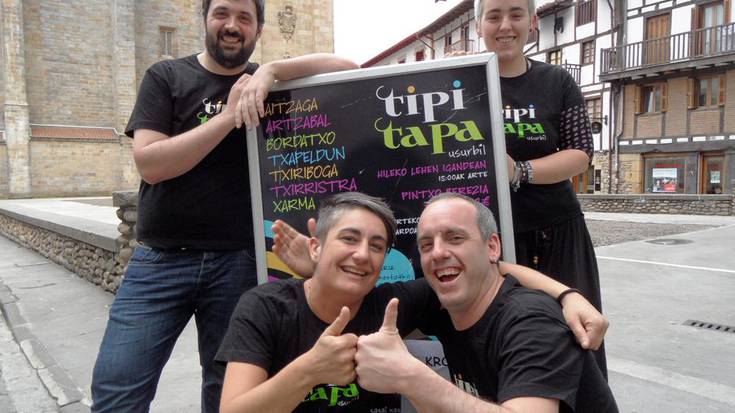Zapore herrikoia izango du, denboraldiko azken Tipi-Tapak