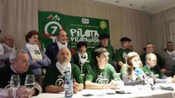 "Pilotakadaz pilotakada", presoen sabakanaketaren aurkako ekimena antolatu du Etxeratek