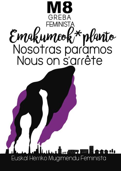 #M8 Gaurko greba feministarekin bat egiteko hamaika modu