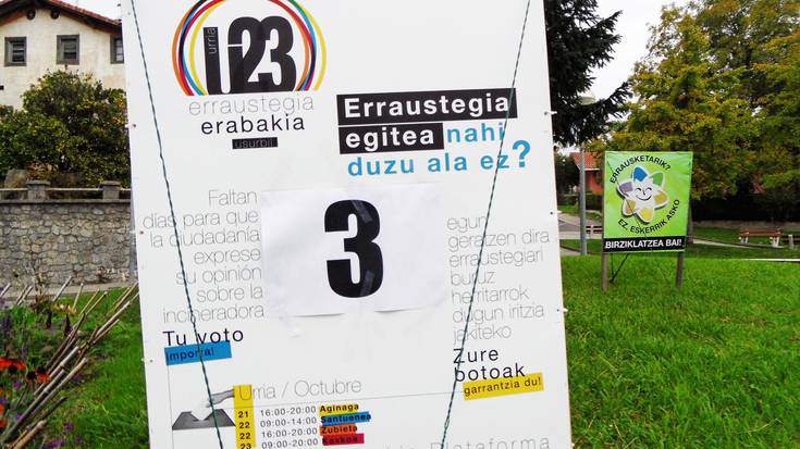 Egun bakarra baino ez da geratzen, erraustegiari buruzko galdeketa abiatzeko