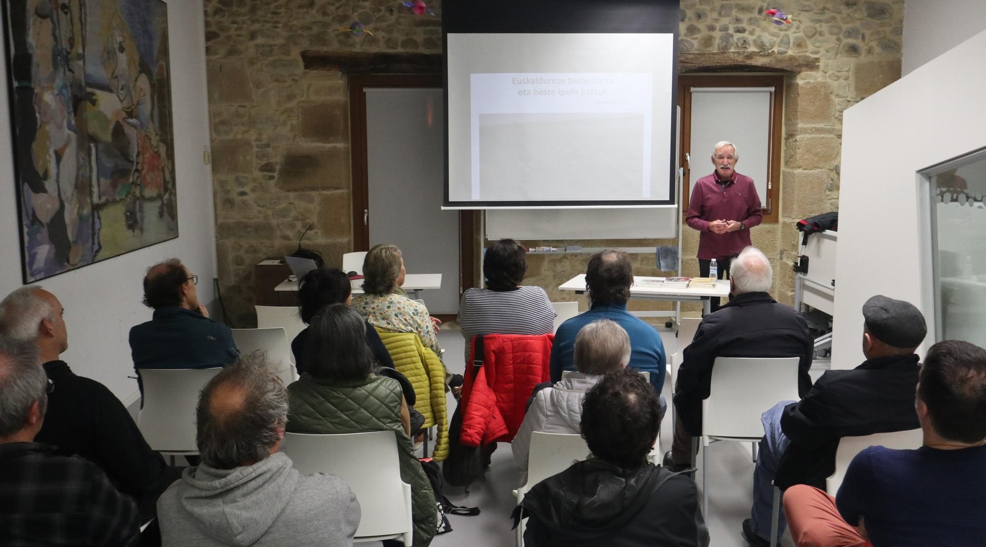 "Ipuscua 1000 urte, Belmonte de Usurbil 650 urte" hitzaldia gaur