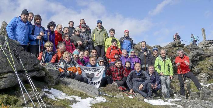 Ereñozutik Herri Urratsera oinez, Andatza M.K.T.-ren maiatzeko irteera