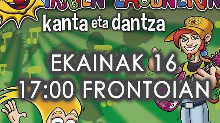 "Irrien Lagunekin kanta eta dantza" ostegunean, NOAUA!ren eskutik