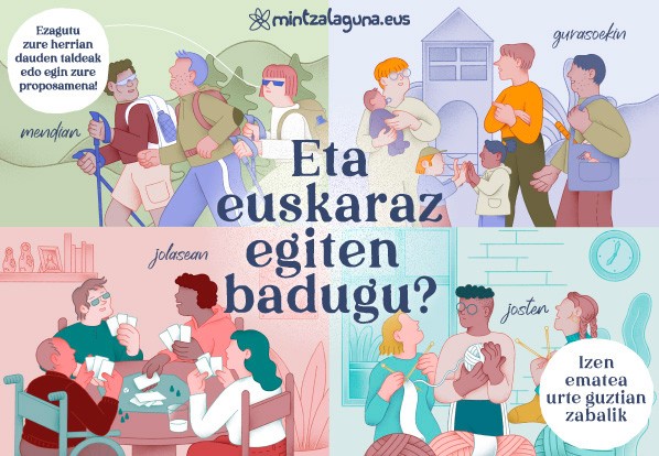 Mintzalagun egitasmoan izena emateko azken eguna