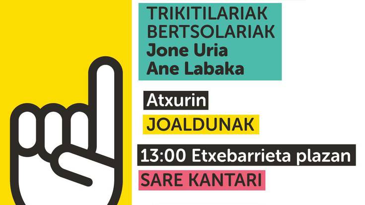 Usurbilgo Ernaik ere bat egin du, Sarek Bilbon deituriko manifestazioarekin