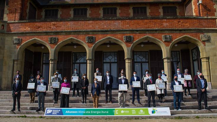 Eusko Jaurlaritzaren aitortza, Alkateen Klima eta Energia Ituneko kide den Usurbili