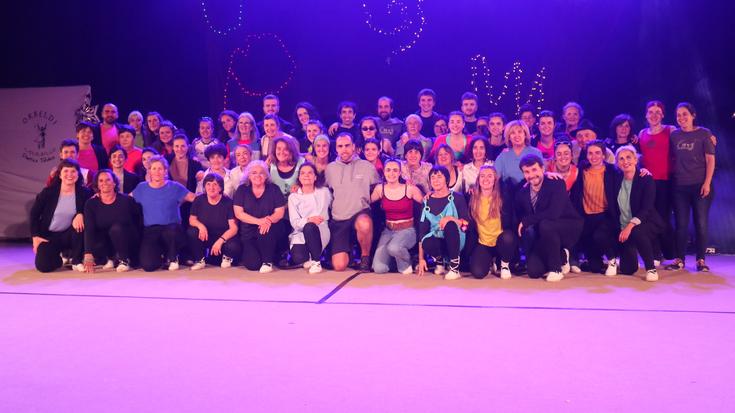 Txalo zaparrada, Orbeldikoen "Aitaren Gutuna" herri ikuskizunarentzat