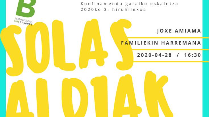 "Familiekin Harremana" zuzeneko online saioa iragarri du Udarregi Ikastolak gaurko