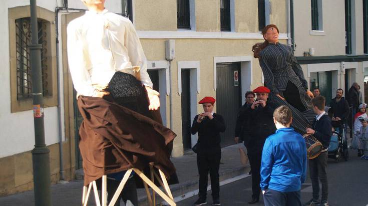 Erraldoi eta Buruhandien Konpartsak, Inauteri Festan egingo du urteko lehen irteera