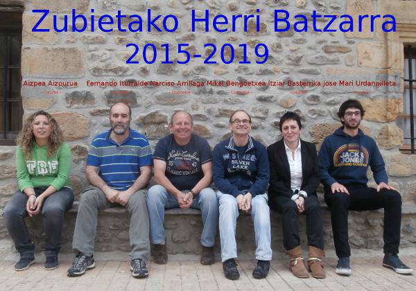 Joxe Mari Zubimendi eta Narciso Arrillaga, Zubietako Herri Batzarreko hautagai bozkatuenak