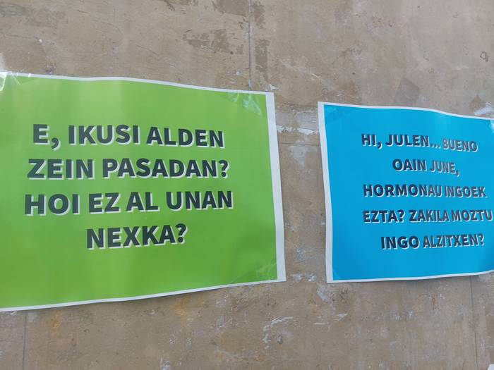 "Herri askeago bat lortzera bidean, Usurbilgo gazteok honen gaineko ardura hartu nahi dugu"