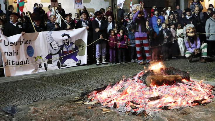 Euskal presoen eskubideak gogoan, urte amaiera honetan