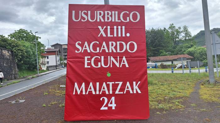 Usurbildarren jaiegun nagusirako atzerako kontaketa martxan