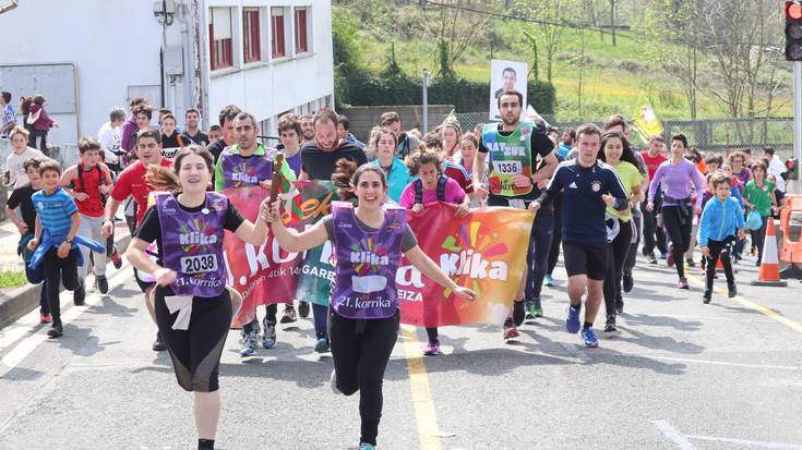 14 lekuko aldaketa 11 kilometroko bidean