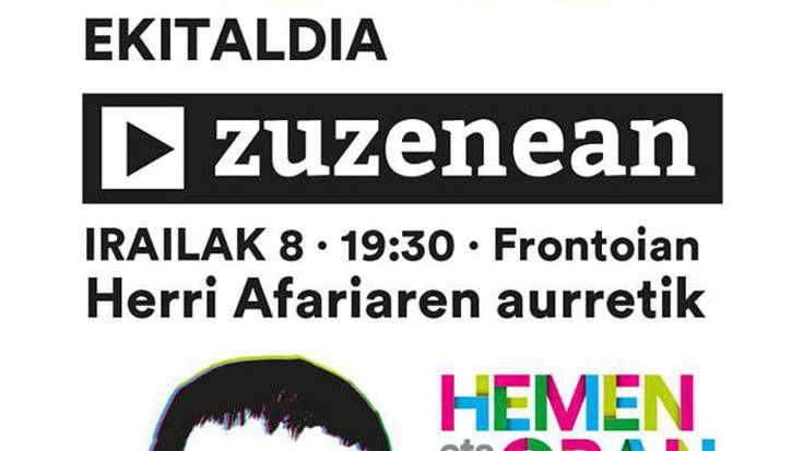 Arnaldo Otegiri babesa adierazteko herri afaria gaur frontoian