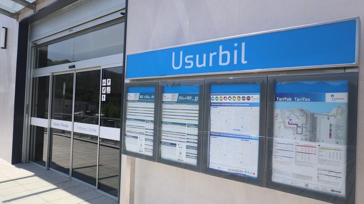 Atzo inauguratu ostean, tren-geltoki berria martxan jada