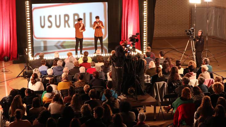 Usurbil, igandeko ETB-ren "Herri Txiki Infernu Handi" saioan