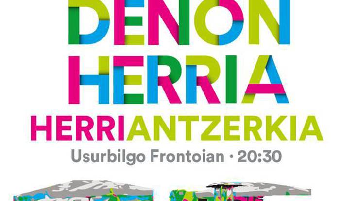 Bertso kalejira eta herri antzerkia, EHBilduren kanpainako bi ekitaldi gaurko