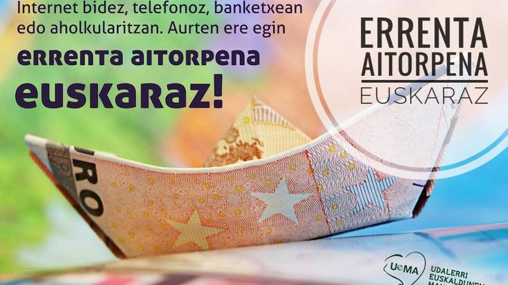 Errenta aitorpen mekanizatua aurkezteko aukera, maiatzaren 13tik aurrera