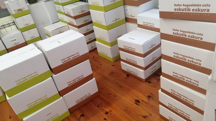 Errigoraren produktuen banaketa gaur eta bihar, Udarregi ikastolan