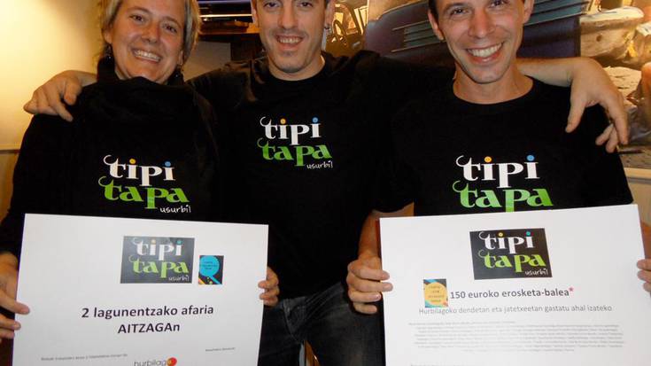 Tipi-Tapak denboraldiko lehen sarituak ditu jada