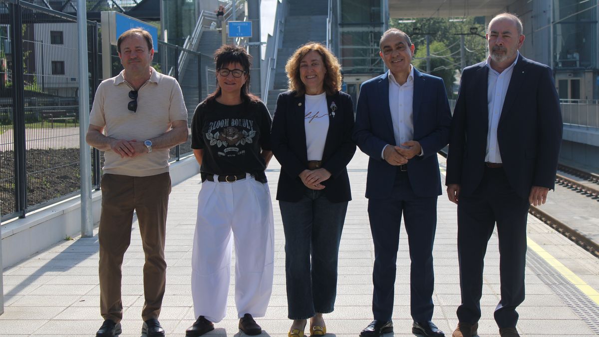 Larunbatean irekiko dute tren-geltoki berria, gaur inauguratu dute
