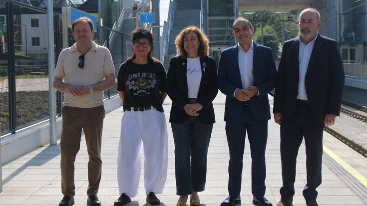 Larunbatean irekiko dute tren-geltoki berria, gaur inauguratu dute